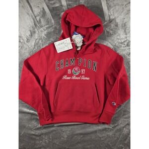 NWT Ohio‎ Buckeyes Champion Reverse Weave Fleece Hoodie 1997 Rose Bowl Womens